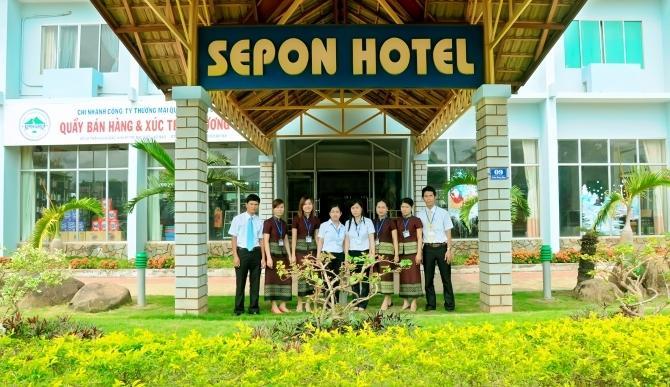 Sepon Hotel Lao Bao Buitenkant foto